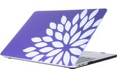 Mobigear - Laptophoes geschikt voor Apple MacBook Pro 15 Inch (2016-2019) Hoes Hardshell Laptopcover MacBook Case | Mobigear Flowers - Model 58 - Model A1707 / A1990