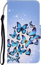 Huawei P Smart (2020) Hoesje - Mobigear - Design Serie - Kunstlederen Bookcase - Butterfly - Hoesje Geschikt Voor Huawei P Smart (2020)