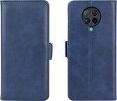 POCO F2 Pro Hoesje - Mobigear - Slim Magnet Serie - Kunstlederen Bookcase - Blauw - Hoesje Geschikt Voor POCO F2 Pro