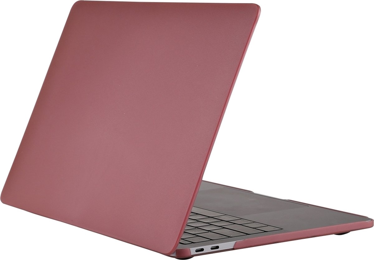 Apple MacBook Pro 16 (2019) Case - Mobigear - Ultra-Thin Serie - Hardcover - Roze - Apple MacBook Pro 16 (2019) Cover