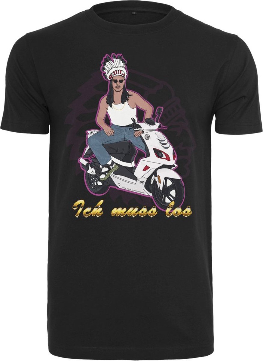 Mister Tee Heren Tshirt -XL- Roller Zwart