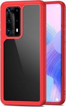 Voor Huawei P40 iPAKY Star King-serie TPU + pc-beschermhoes (rood)