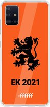 6F hoesje - geschikt voor Samsung Galaxy A51 -  Transparant TPU Case - Nederlands Elftal - EK 2021 #ffffff