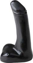 All Black Realistische Dildo zwart