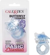 Basic Essentials Butterfly Enhancer -Cockring - Transparant - Ø 40 mm