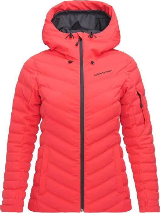 Peak Performance Frost Jacket dames ski jas rood | bol.com