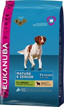 Eukanuba hondenvoer  dog senior sm&med lamb&rice 2,5KG