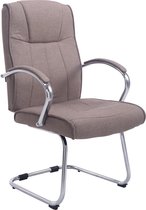 Clp Basel V2 Bezoekersstoel - Stof - Taupe