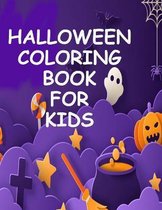 Halloween coloring book for kids