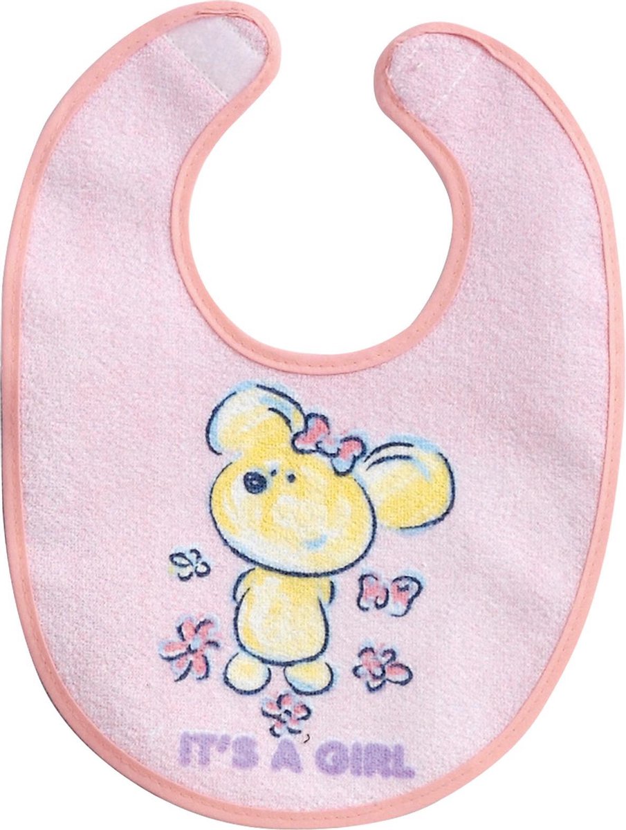 Goedkoopste Interbaby Slabbetje Junior 20 X 30 Cm Katoen Roze