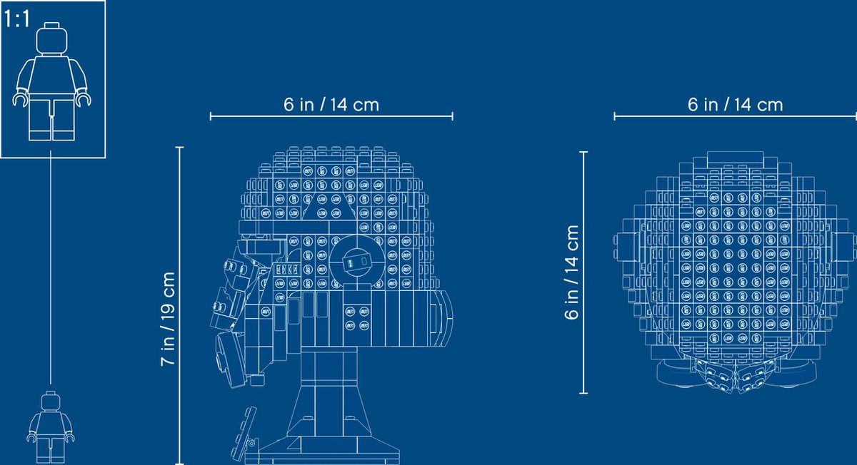 LEGO Star Wars Stormtrooper helm 75276 — afbeelding 23