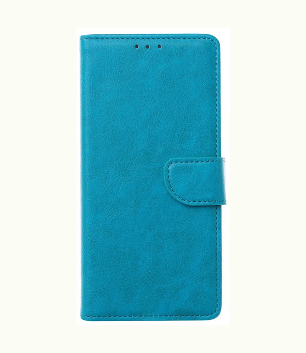 BixB Samsung A52 / A52s hoesje - Samsung Galaxy A52 / A52s hoesje - Book Case Wallet - Turquoise
