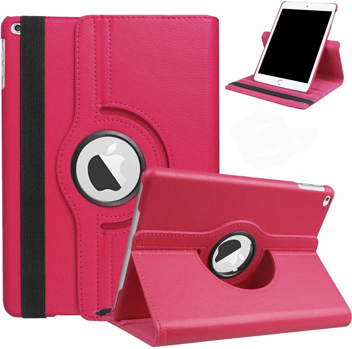BixB iPad Air 3 2019 - A2152 - A2123 - A2154 Draaibaar Hoesje - Roze
