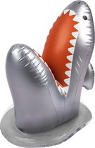 Sunnylife - Kids Inflatable Games Spinkler Haai 60 cm - Kunststof - Zilver