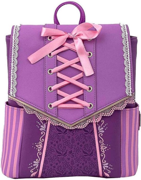 Disney Loungefly Rapunzel Casplay Dress Mini Backpack bol