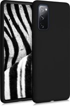 kwmobile telefoonhoesje geschikt voor Samsung Galaxy S20 FE - Hoesje voor smartphone - Back cover in mat zwart