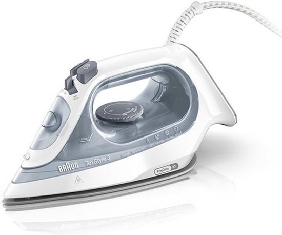 Foto: Braun texstyle 3 si 3054 gy stoomstrijkijzer grijs