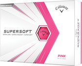 Callaway SuperSoft 2021 Golfballen - Roze - 12 Stuks