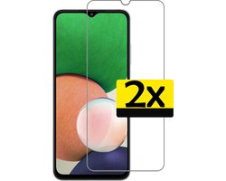 Screenprotector - Geschikt voor Samsung Galaxy A22 5G - 2 Stuks - Extra Sterk - Beschermglas - Gehard Glas - Tempered Glass - Screen Protector
