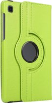 Case2go - Tablet hoes geschikt voor Samsung Galaxy Tab A7 Lite - Draaibare Book Case Cover - 8.7 inch - Groen