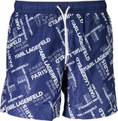 Karl Lagerfeld Beachwear Zwembroek Blauw S Heren