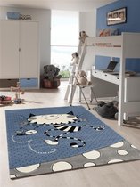 Vloerkleed Indigo Kids 22122-335 Blue-80 x 150 cm