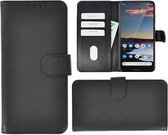 Nokia 5.3 Hoesje Wallet Case Zwart