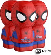 Spiderman Shampoo & Douchegel - Voordeelverpakking 12 Stuks