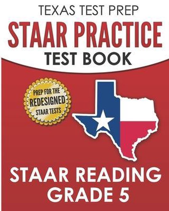 TEXAS TEST PREP STAAR Practice Test Book STAAR Reading Grade ... - cover