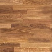 Crearreda Muurstickers Soft Wood 30x30cm Eva Bruin 3 Stuks