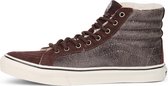 Vans - Dames Sneakers Vans Sk8-Hi Slim Cracked - Bruin - Maat 38 1/2