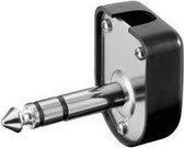 Stereo Plug 6,3mm Haaks