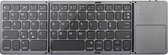 Universeel Bluetooth Toetsenbord - Opvouwbaar Bluetooth Keyboard - Grijs