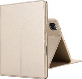 Voor iPad Pro 11 inch (2020) GEBEI PU + TPU horizontale flip-beschermhoes met houder en kaartsleuven (goud)