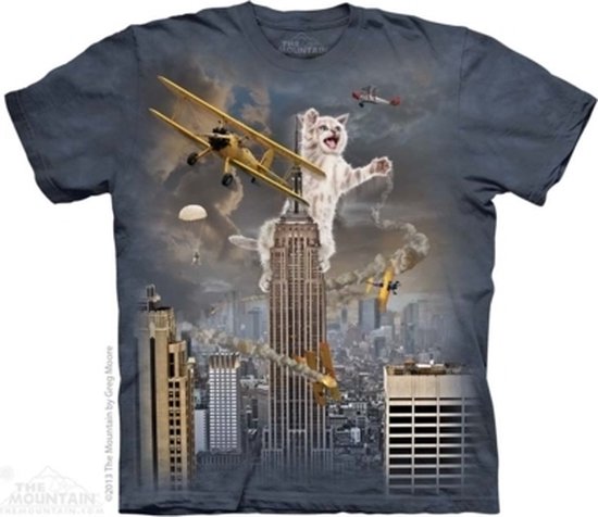 The Mountain T-shirt King Kitten T-shirt unisexe XL