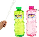 Incredi Bubble - Wave Bubbles Bellenblaas - 12 delige bellenblaas - Maak mega veel bellen + 1 Liter Zeep fles