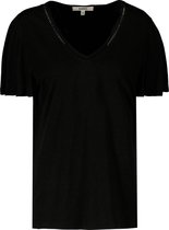 GARCIA Dames T-shirt Zwart - Maat XL