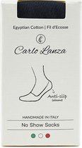 Donkerblauwe no show sokken | Carlo Lanza
