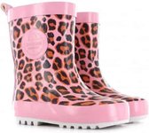 Regenlaarzen | Meisjes | leopardo pink | Textiel | Shoesme | Maat 27