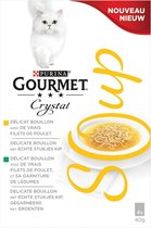 5x Gourmet Crystal Soup Kip 4 x 40 gr