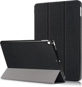 Custer Texture Horizontal Flip Leather Case voor iPad Air 2019 10,5 inch, met drievoudige houder en slaap / waakfunctie (zwart)