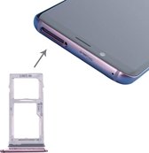 voor Galaxy S9 + / S9 SIM & SIM / Micro SD-kaartlade (paars)