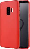 SULADA Car Series Magnetic Suction TPU Case voor Galaxy S9 + (rood)