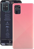 Originele batterij achterkant voor Galaxy A71 (roze)