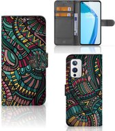 GSM Hoesje OnePlus 9 Flip Case Aztec