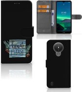 Nokia 1.4 Leuk Hoesje Boho Beach