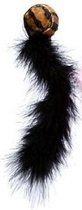 Kong Kattenspeelgoed Wild Tails Polyester 23 X 4,5 Cm Zwart