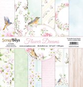 Flower Dreams 12x12 Inch Paper Set (FLDR-06)