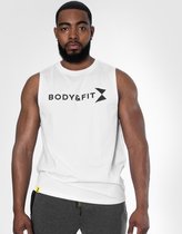 Body & Fit Essential Form Tank Top - Débardeur Sport Homme - Taille: XXL - Wit
