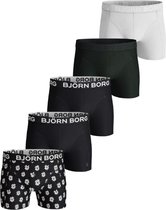Björn Borg 5-pack boxershorts - wit/zwart/flower